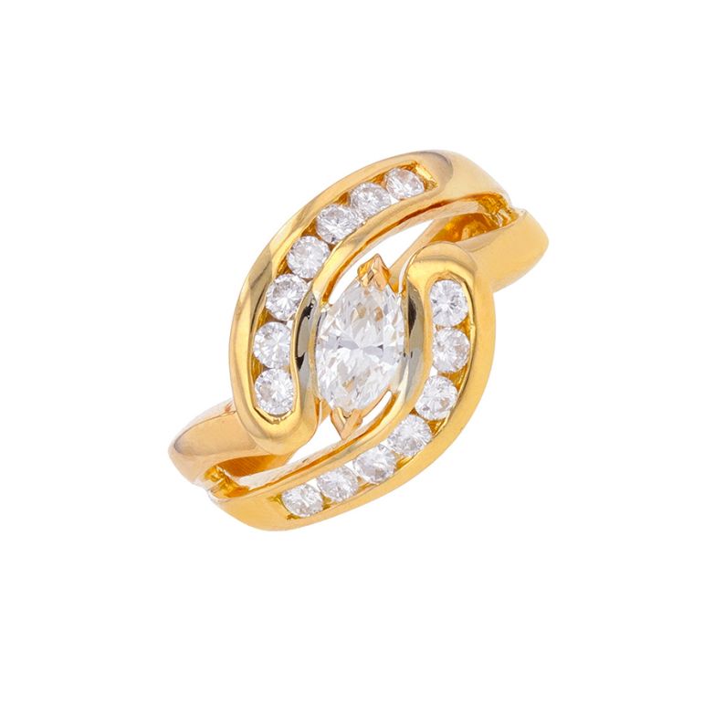 Acheter Bague diamants 0.72 carat or jaune 5.56g Comme neuf - 1500,00 € Bague diamants 0.72 carat or jaune 5.56g Comme neuf - reconditionné disponible sur Gemme Les Bijoux